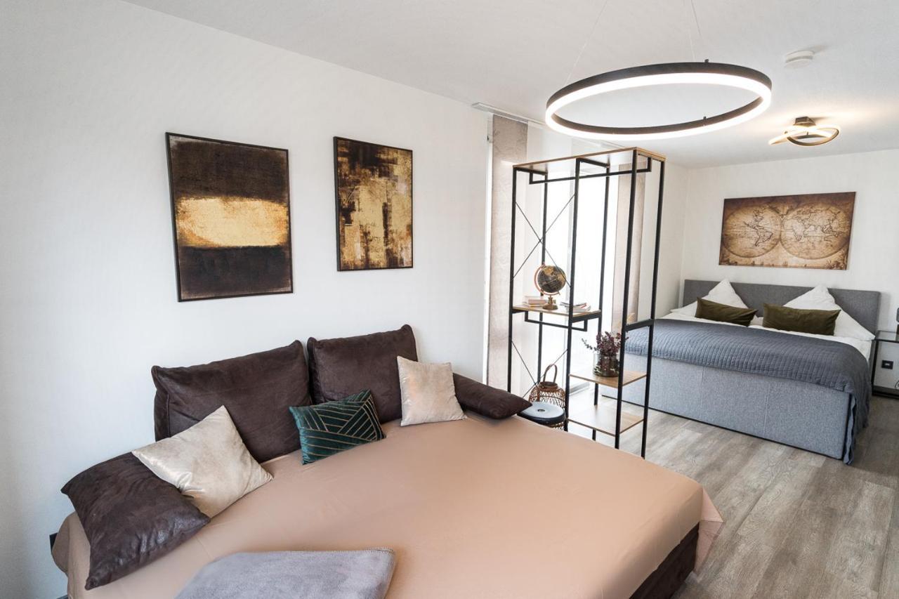 Stylisches Apartment Im Herzen Von Dresden + Parkplatz + Netflix + Self Check-In Esterno foto